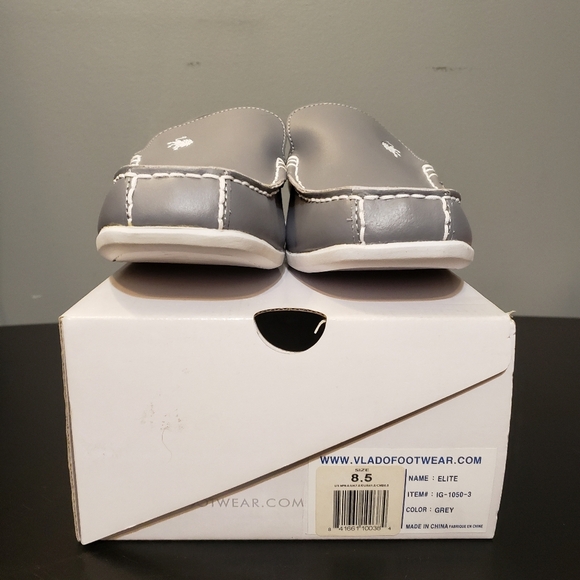 Vlado‎ Men\'s Elite Slip-on Grey Loafer Shoes Size 8.5 main image 7